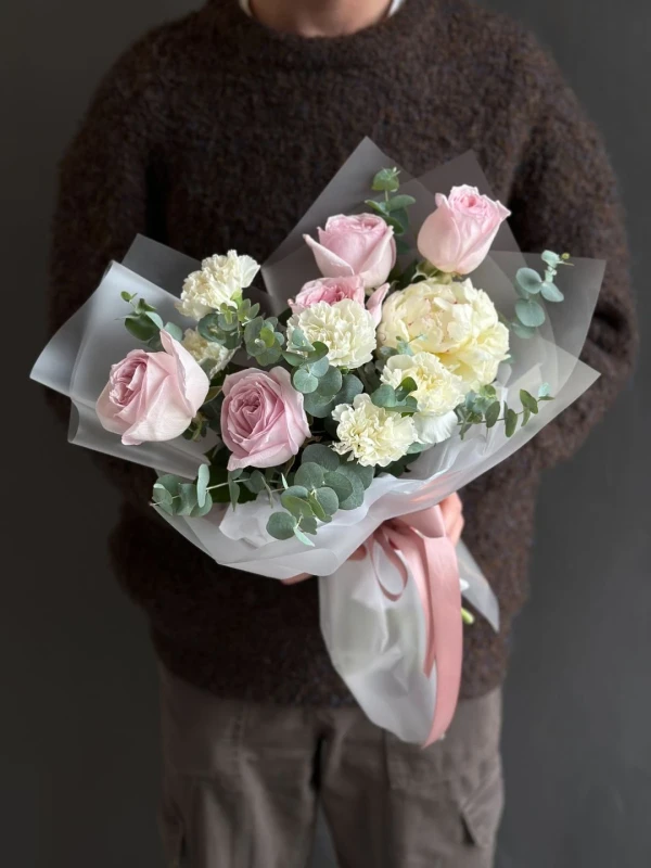 Букет "Tender Rosa"